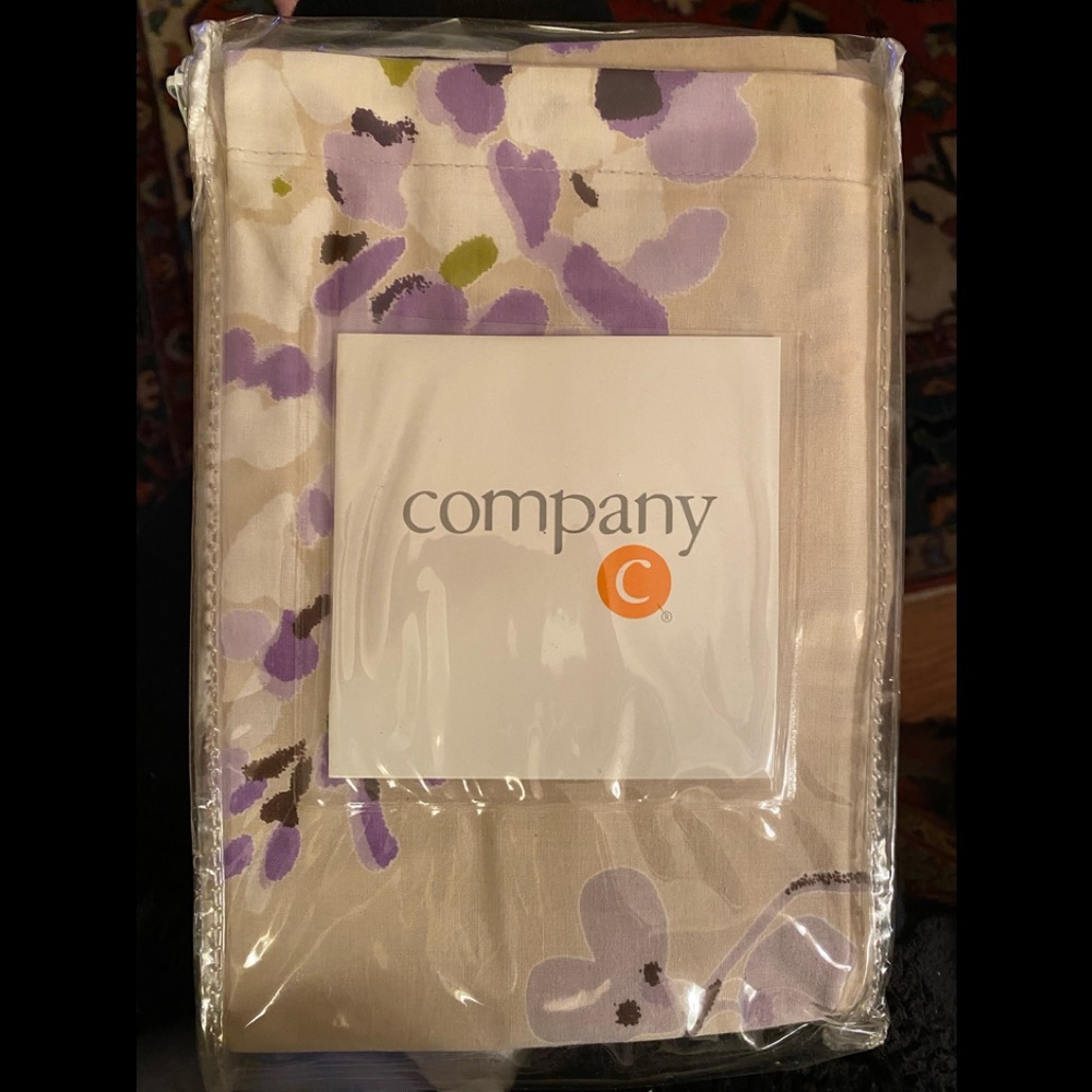 Colorful Living at Company C WISTERIA DUVET STANDARD SHAM NWT $40.00